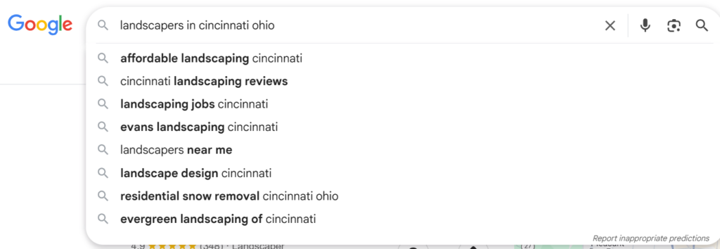 Google Suggested Keywords