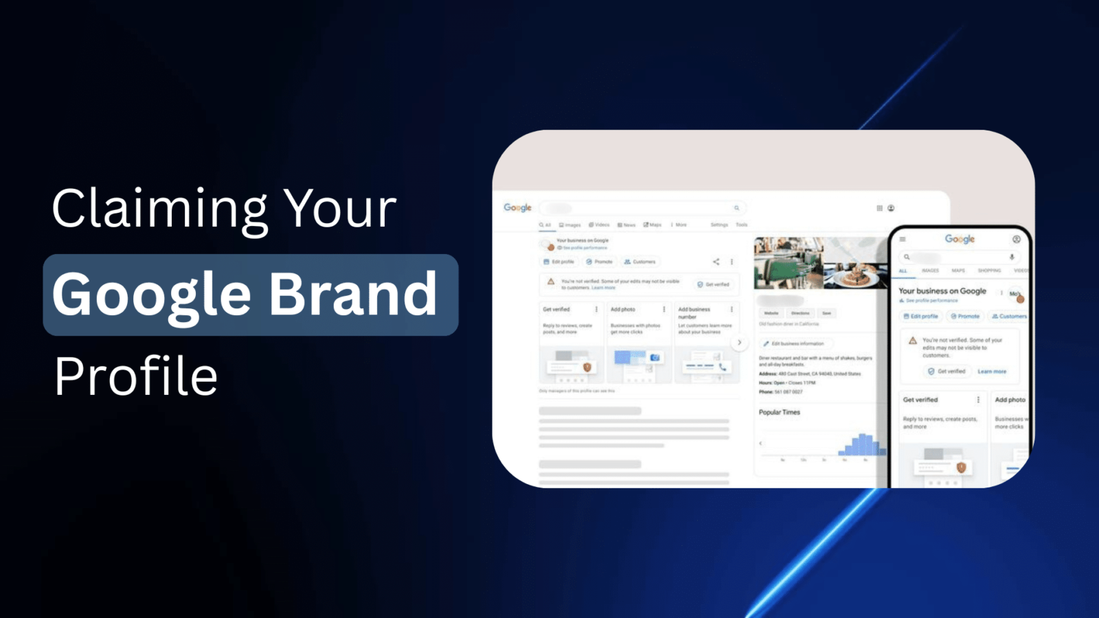 Claiming Your Google Brand Profile